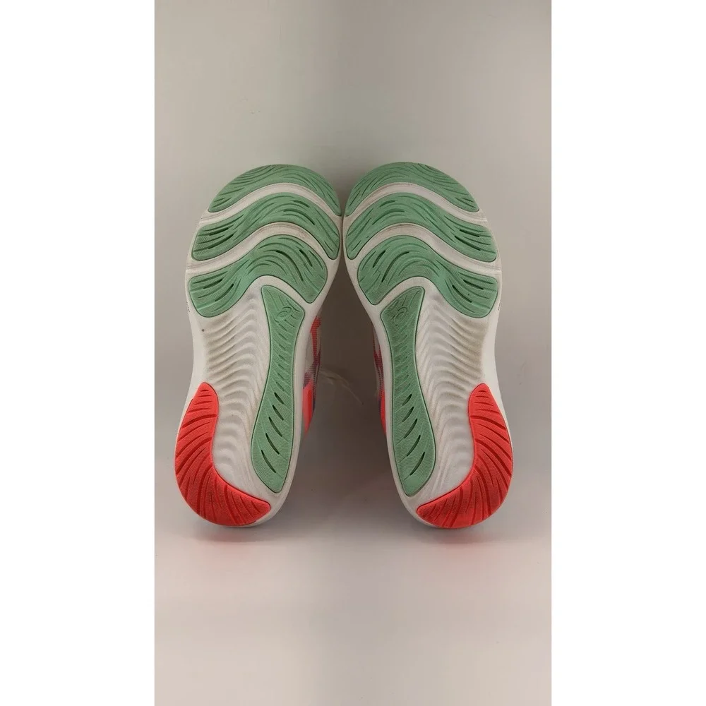 Asics   Gel Pulse 13 White Mint & Orange Women's Running Shoes   1012B035 Size9